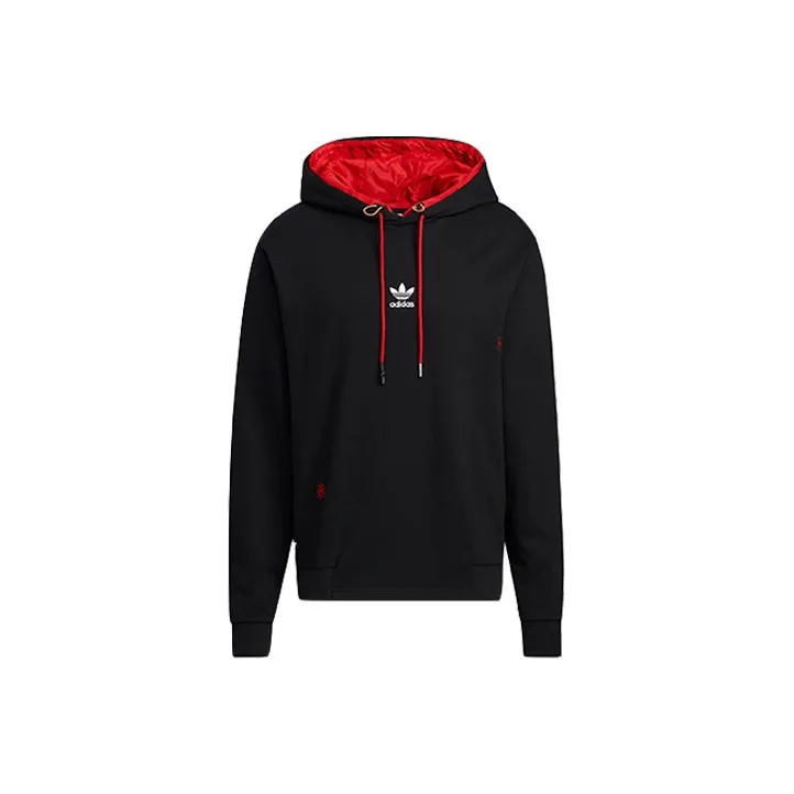Adidas Originals CNY Hoodie Sweatshirts Unisex Black-0