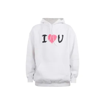 Balenciaga Sweatshirt Loose Fit Style Men's White