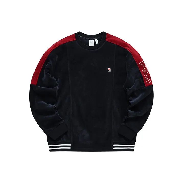 FILA Sweatshirts Men Royal Blue-0