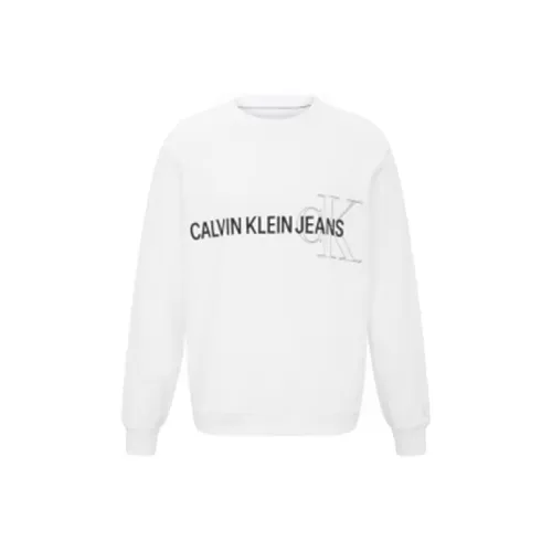 CALVIN KLEIN Sweatshirt Men's White