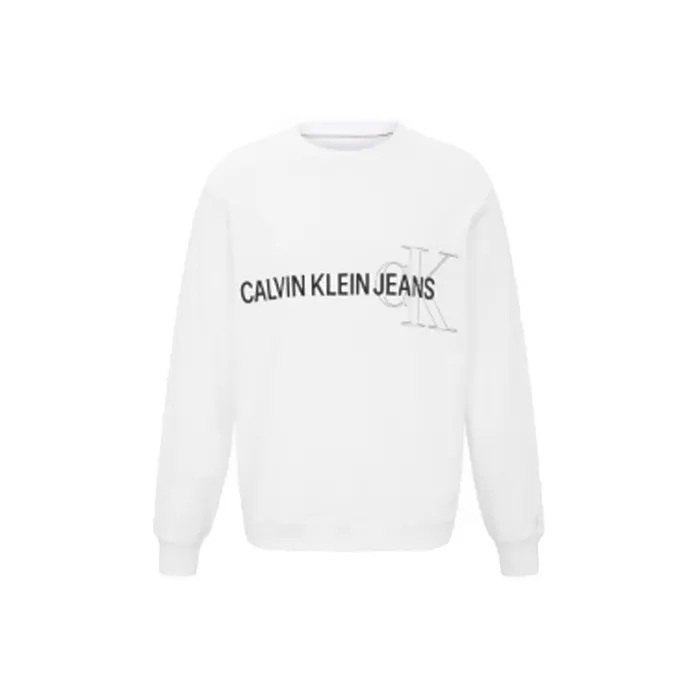 CALVIN KLEIN Sweatshirt Men's White-0