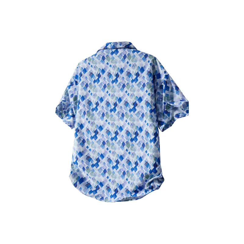 UPZCY Shirt Unisex Sicilian Blue-15