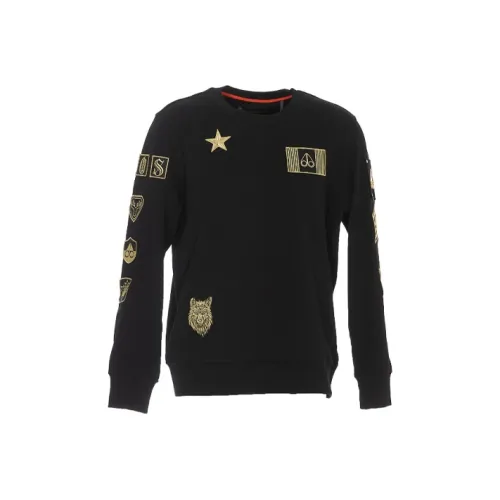 Moose Knuckles Sweatshirts Unisex Black
