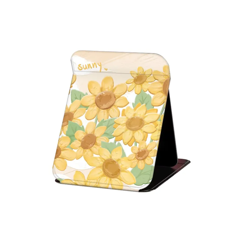 Future Maple Instagram Style Desktop Standable Mini Vanity Table, Portable And Foldable Flap Large Mirror-8