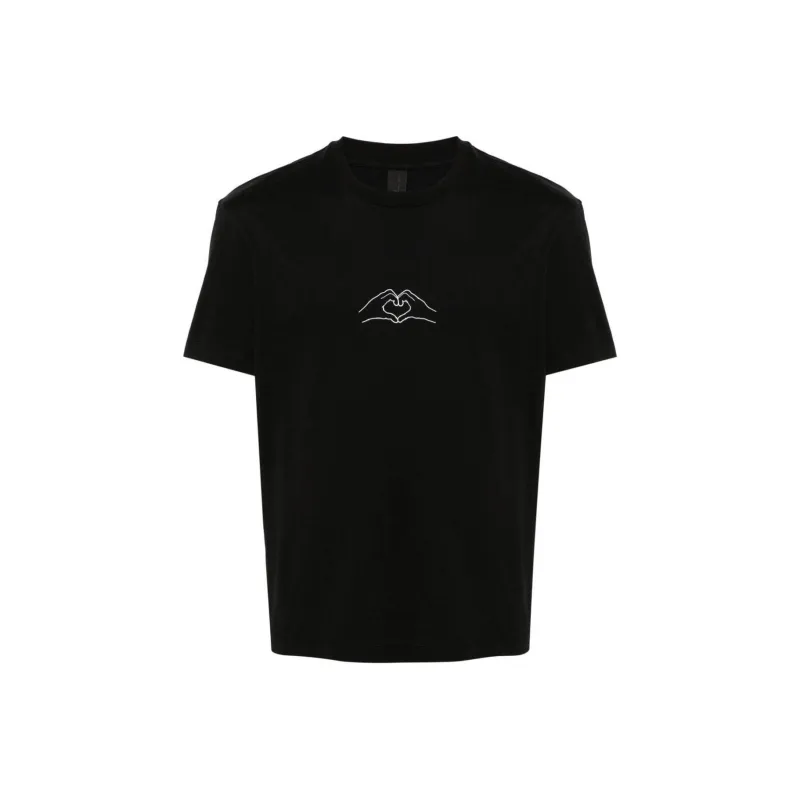 Neil Barrett Heart shape Print T shirt-0