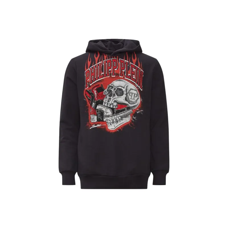 PHILIPP PLEIN Sweatshirts Men Black-0