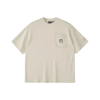 FILA FUSION T Shirt Men's Spring Buckwheat