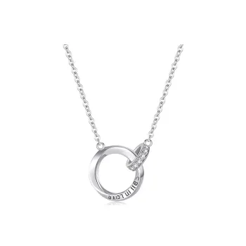 Jinghua Record Alloy Necklaces Unisex