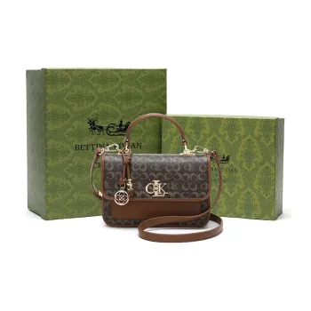BETTINA VIVIAN PU Handbag Regular Women's Coffee