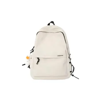 Yalu Nylon Backpack Unisex White/Black/Blue/Pink