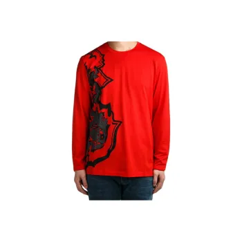 VERSACE T Shirts Men Red