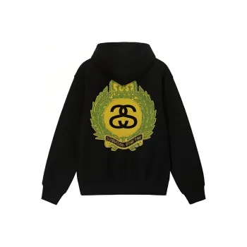 Stussy Crown Wreath Pigment Dyed Hoodie