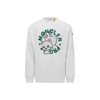 MONCLER GENIUS MONCLER GENIUS X Fujiwara Hiroshi FRGMT T Shirts Men White