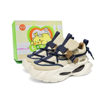 Budding Bear Anti Slip And Wear Resistant Lightweight Height Increasing Low Top Chunky Sneakers Men's