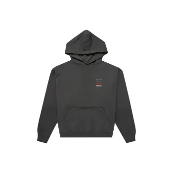 WE11DONE Logo Patched Hoodie