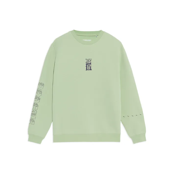 LiNing Sweatshirt Men's Aqua Celadon Green-0