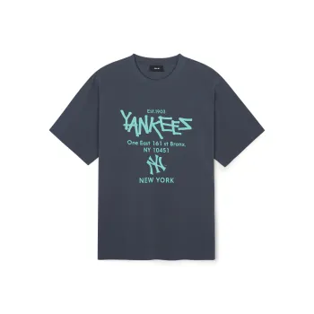 MLB New York Yankees T Shirts Unisex Gray