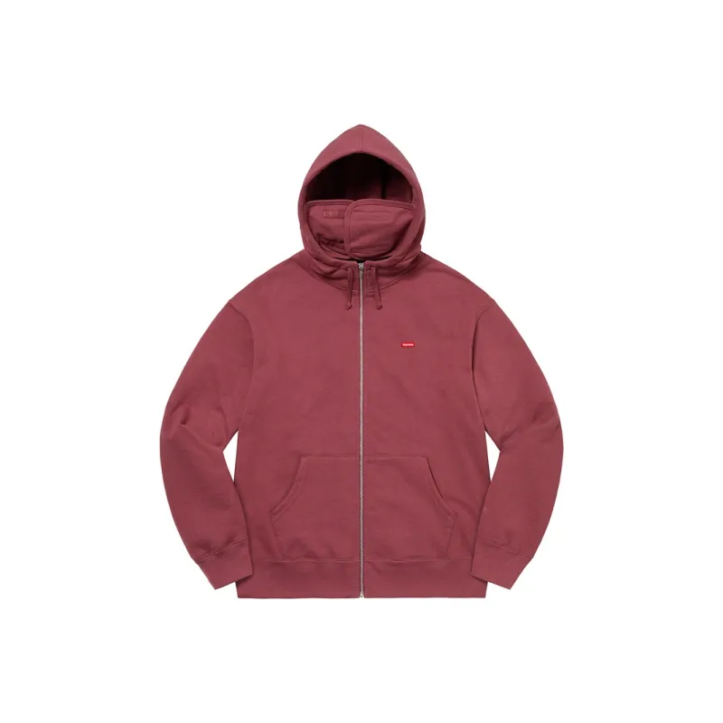 Supreme Small Box Facemask Zip Up Hooded Sweatshirt FW21-11