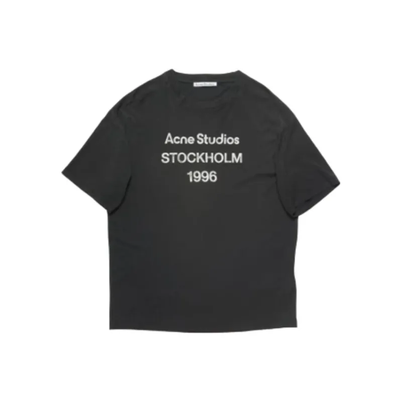 Acne Studios Stockholm 1966 Logo T Shirt-4