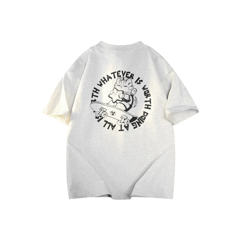Supremo Cat T Shirts Unisex-16