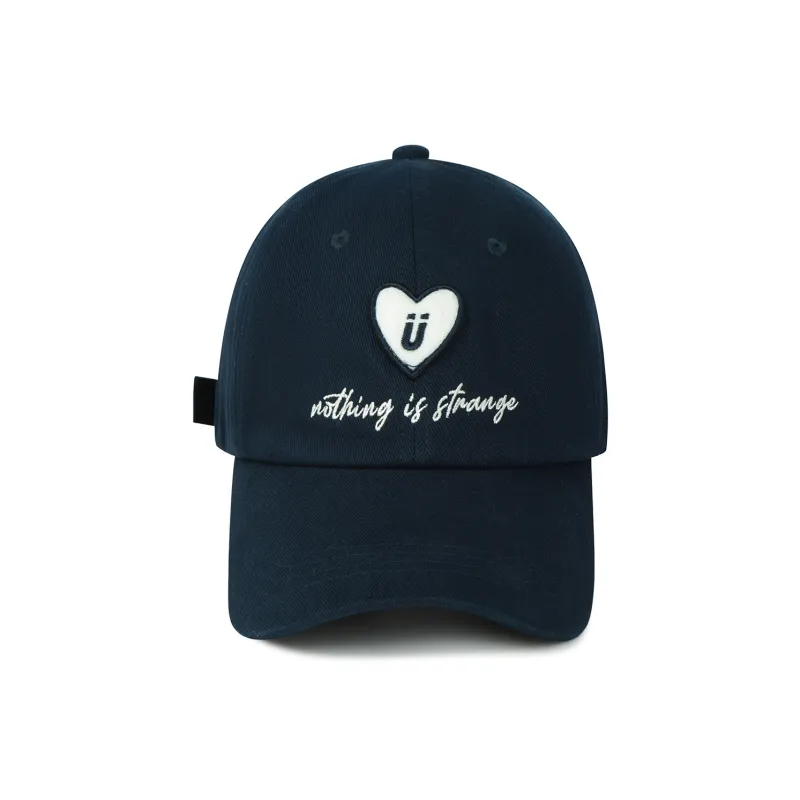 Guuka Cotton Baseball Caps Unisex Navy Blue-1