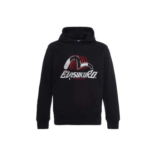 EVISU Sweatshirts Men Black