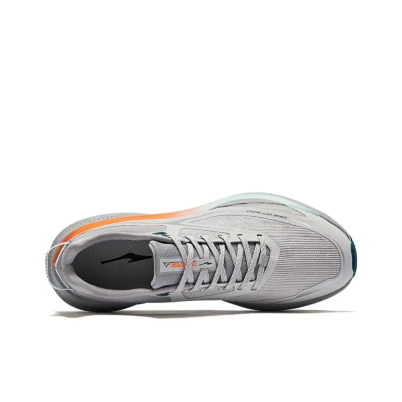 Erke Vertical And Horizontal 1.0 Anti Slip Wear Resistant Low Top Trail Running Shoes Men's Gray-2