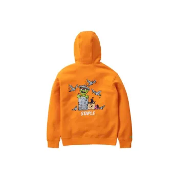 Sesame Street X Staple Sweatshirts Unisex Orange