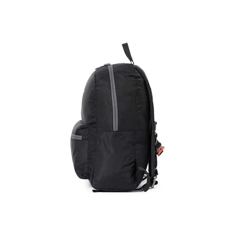 Sharkborough Nylon Backpack Regular Unisex Black/White/Orange-2