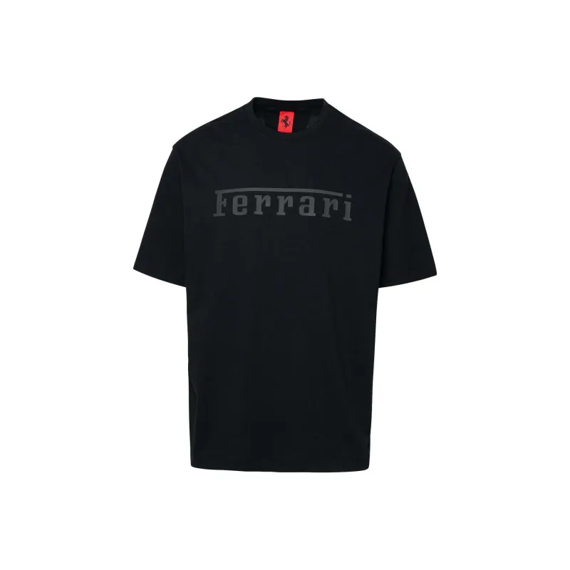 Ferrari T-Shirts Men Black-0