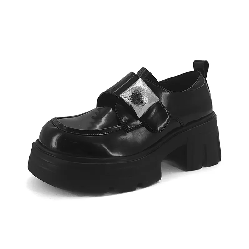 Xuanbaihui Loafers Women's Brown-1