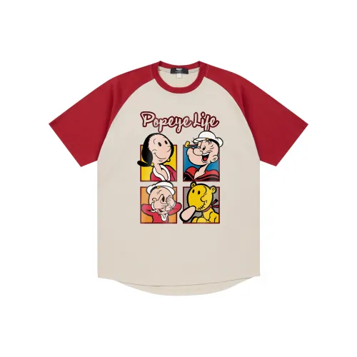 POPEYE 남녀공용 티셔츠