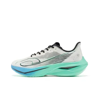 QIAODAN Swift 3PRO Running Shoes Men Low Top Jordan White Smart Green