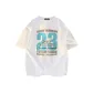 White (Blue Logo)