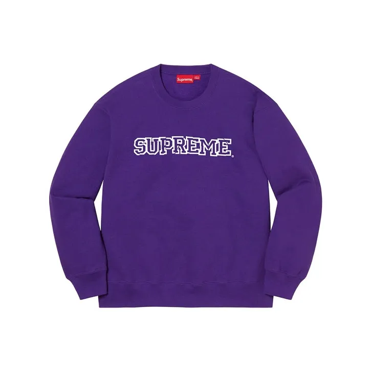 Supreme Shattered Logo Crewneck-6