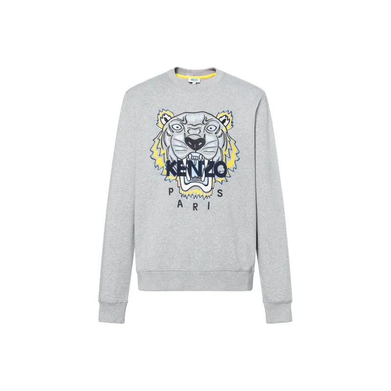 KENZO Sweatshirts Men Gray-0