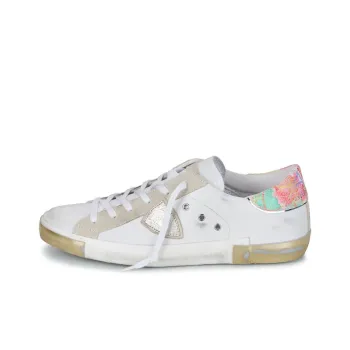 PHILIPPE MODEL Paris Low Top Skateboard Shoes Women's White