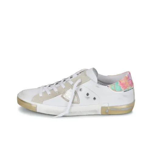 PHILIPPE MODEL Paris Low Top Skateboard Shoes Women's White