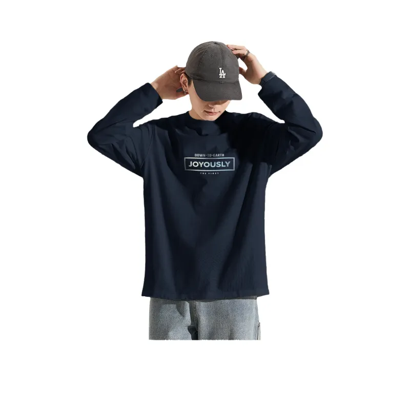 Tonlion T-Shirt Men's Navy Blue-0