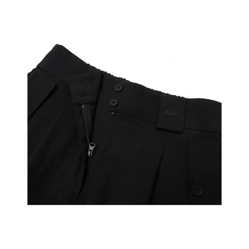 LACOSTE Casual Shorts Women's Black-2