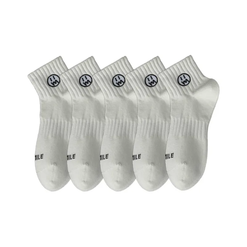 MIIOW Mid Calf Socks Unisex 5 Pack-19