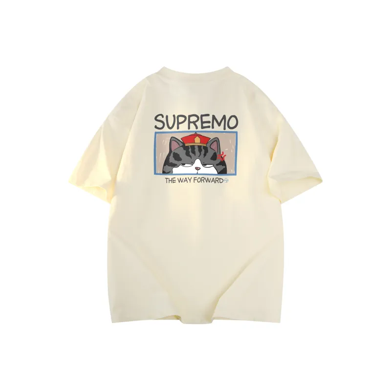 Supremo Cat T Shirts Unisex-12