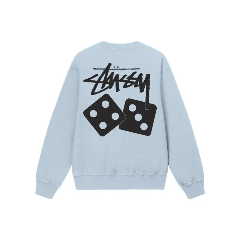 Stussy Dice Pigment Dyed Crew-11