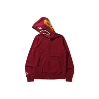 A BATHING APE Double Side Shark Full Zip Hoodie FW21