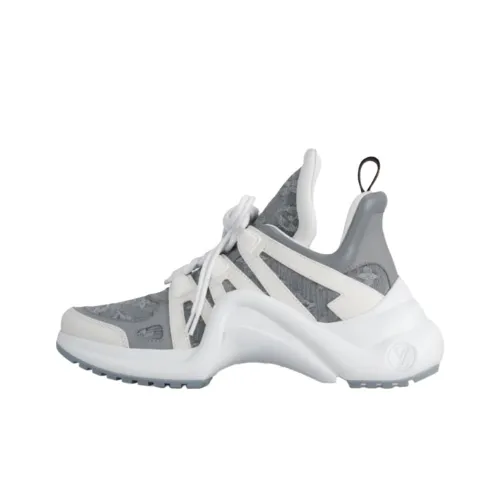 LOUIS VUITTON Archlight Low Top Chunky Sneakers Women's Blue