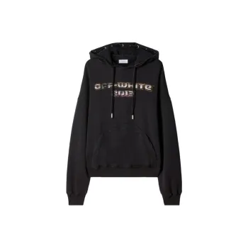 OFF WHITE Digit Bacchus Cotton Hoodie