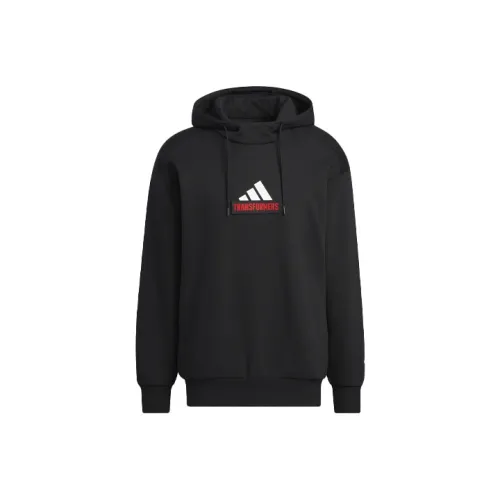 Adidas X Transformers Co branded Series Sweatshirts Men Black