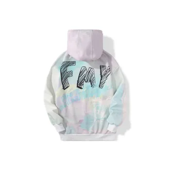 FireMonkey Hooded Loose Fit Regular Sweatshirt Unisex Cherry Blossom Pink