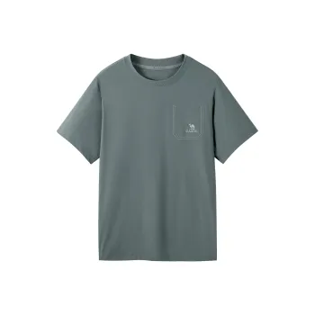 CAMEL Mountain Style Urban Techwear Lightweight Stretch Top Short Sleeved T Shirts Men's