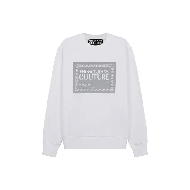 VERSACE JEANS COUTURE Sweatshirts Men White-0